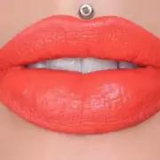 JEFFREE STAR COSMETICS NIB VELVET TRAP Lipstick PRICK Bright Coral Orange