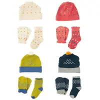 在飛比找樂天市場購物網優惠-日本 stample 可愛帽襪組(4色可選)