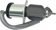 OEM 1751ES-12A3UC12B1S Fuel Shut Off Solenoid ，Compatible with Hyundai Excavator R60-5 R210-5 R335-7 ，Compatible with Yanmar