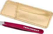 Tweezerman Celestial Fuchsia Mini Slant Tweezer with Case