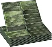 Drydiet 10 Sheets Tile Peel and Stick Backsplash 11.43 x 9 3D Wall Kitchen Stick on Tiles for Kitchen Renter Friendly Marble Tiles (Green)