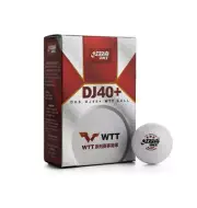 Table Tennis Balls Plastic Ball DHS DJ40+ 3*** WTT ITTF, 30 Balls