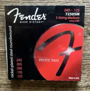 Fender 72505M 5 String Bass Steel Round wound Strings