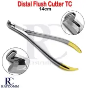 Orthodontic Distal End Cutter Flush Safety Hold Wire TC Pliers Archwires Tools