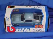 Bburago '67 Ford Mustang GT Street Fire Series 1/43 Diecast