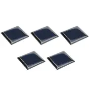 5 Pack 2.5V 100mA 50mm x 50mm Mini Solar Panel Cell for DIY Electric Project