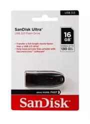 Sandisk Ultra USB Flash Drive USB 3.0 16GB, Store More Fast