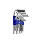 19 Pcs of PK Tool Extra Short Jumbo Hex Key Set - Heat Treated and Tempered