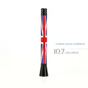 For MINI Cooper Exotic Accessories Union Jack Flag Style 4.2" Short Antenna Kit (for: Mini)