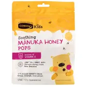 COMVITA Soothing Manuka Honey Pops Kids 3 Flavour Variety Pack (UMF 10+) 15pcs