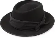 [CA4LA] Casilla DOU01970 Men's Pork Pie Daily Casual Clean Smart Fall Winter Size Adjustable