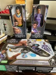 Black Panther Wakanda Forever - NAMOR & SHURI - 12"+VIBRANIUM BLAST SUNBIRD -New