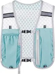 Running Water Vest,Running Water Vest Hydration Pack - Lightweight Stable Bladder Phone Bag Chest Pack Gear for Women Hiking Marathons Race Cycling Camping