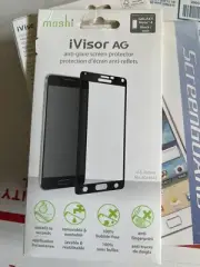 Moshi iVisor AG Screen Protector for Samsung Note 4 Bubble Free, White - NEW