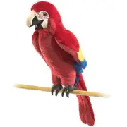 Scarlet Macaw Hand Puppet