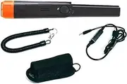 Detector Rechargeable Metal Detector Waterproof Pinpointer Gold Detector Underground Metal Detecting Tools Metal Detector(TMR Black)