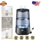SilentSpray 16dB Cool Mist Humidifier with Essential Oil Diffuser & Night Light