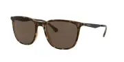 EMPORIO ARMANI EA4149 508973 Matte Havana Brown Square 55 mm Men's Sunglasses