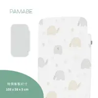 在飛比找momo購物網優惠-【PAMABE】二合一水洗透氣嬰兒床墊-適用Chicco N