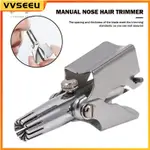 BEY-WASHABLE STAINLESS STEE MANUAL NOSE EAR HAIR TRIMMER FOR