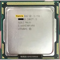 在飛比找蝦皮購物優惠-Yzx Core I5 750 處理器 2.66GHz 8M