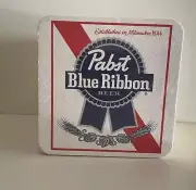Pabst Blue Ribbon Vintage/ PBR / Paper Coaster Sealed Sleeve of 125 - Brand New