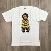 New SpongeBob SquarePants Baby Milo T shirt M size a bathing ape BAPE Ap
