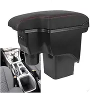 for f&ord for Focus 2 Mk2 Car Armrest Storage Box Armrest Box Retrofit Parts Interior Details Car Accessories Car Centre Armrest Glove Box(2)