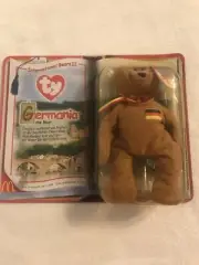 2000 McDonalds Ty Beanie International Bears II Germania the Bear TAG ERROR