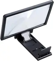 HAKIDZEL 3X Magnifying Phone Screen Amplifier Cell Phone Screen Magnifier for Visually Impaired Portable Holder