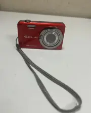 CASIO EXILIM EX-ZS6 Compact Digital Camera From Japan Red