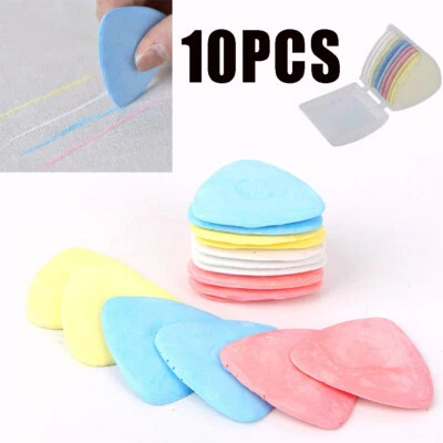 10Pcs Sewing Marking Tailors Chalks Fabric Patchwork Clothing DIY Markers