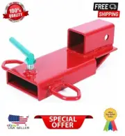 Pallet Fork Frame Receiver Hitch Towing Trailer Adapter Clamp On Forklift 2 Inch