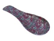 Spoon Rest - Strawberry Thief Red - Melamine