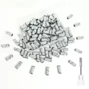 Mini Sanding Bands for Nails – 100 Pcs 180 Grit with Mandrel Bit, Fine Grit for