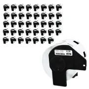 40Rolls 28.9mmx62mm DK-1209 Small Address 800 Labels for Brother QL Printer