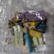 Vintage Mini Fig Manger Scene British Hong Kong 7 Pieces