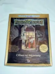 TSR AD&D - Forgotten Realms - CITIES OF MYSTERY - Accessory Box Set (UNPUNCHED)
