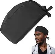 [Mendoule] Scrub Cap,Work Hat Cotton Surgeon Caps - Breathable Surgical Headwear, Nurse Scrub Cap, Nurse Hair Cap for Nurses, Dentists, Pharmacists, Vets