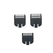 Wahl Lithium Ion Trimmer Replacement Beard Stubble Guide Comb Set 1/16 1/8 3/16