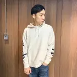 美國百分百【全新真品】ABERCROMBIE & FITCH 帽T AF 連帽長袖T恤 麋鹿 上衣 男 米灰色 AW12