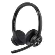 Wireless Headset, Bluetooth Headset with AI Noise Cancelling Microphone - Rec...
