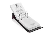 Sasco Acrylic Top Punch Desk Calendar Stand (Brown)