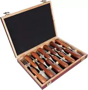 VANSORK Wood Carving Tools Set for Woodworking, Carving Kit of 12 Wood Chisels
