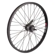 20" Weinmann 519 BMX Bicycle Rear Wheel 36h Hubs B/O 3/8 Black Coaster Brake
