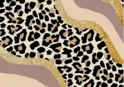 A4 Edible Wafer Image Cake Wrap Animal Print Effect Paper Sheet