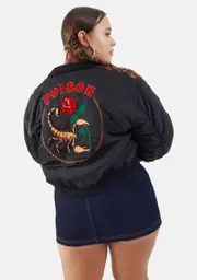 [Poster Grl] Deadly Scorpion Lust Bomber Jacket