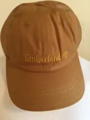 NWT Light Brown Timberland Baseball Hat Cap Adjustable Snap Mesh Back OSFA Wheat