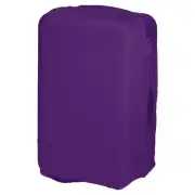 Elastic Silk Travel Luggage Cover, Washable Purple for 28 Inch Wheeled Suitcase