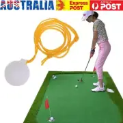 Solid Golf Swing Exercise Device Portable Swing Training Aids for Indoor Outdoor